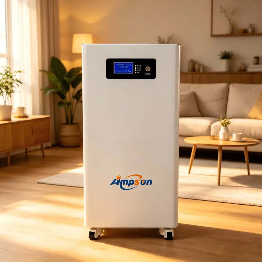 AMP6 16kWh Wall-Mounted Home Energy Storage Battery view 4