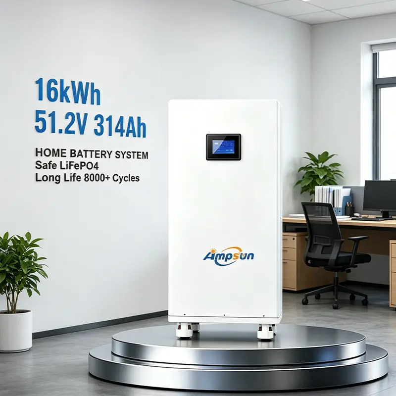 AMP6 Wall-Mounted Home Battery Pack view 3