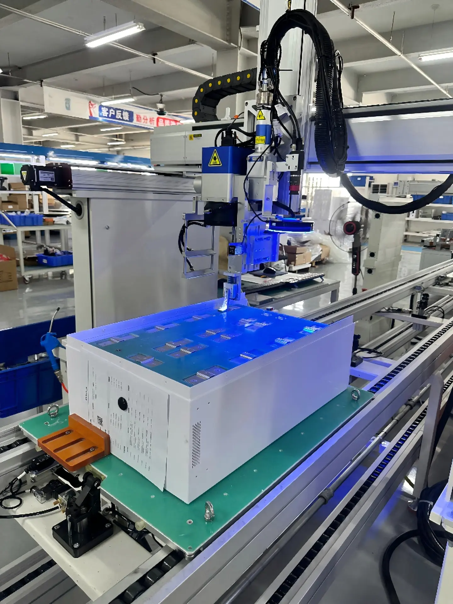 Energy storage battery production line